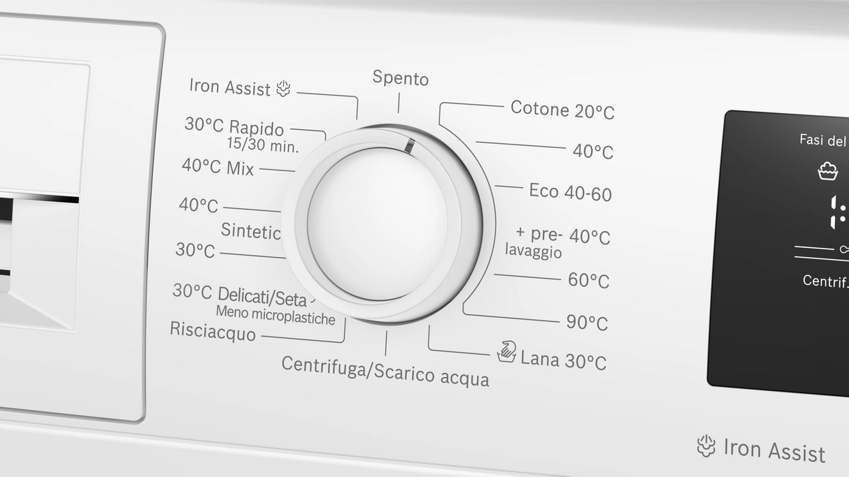 Lavatrice Bosch WAN24009IT Serie 4 9 kg 1200 rpm Caricamento frontale Bianco Classe A