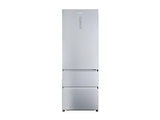 Frigorifero Haier HTR5720ENMG 70 cm combinato 3 porte Gentle Silver Total No Frost classe E