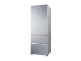 Frigorifero Haier HTR5720ENMG 70 cm combinato 3 porte Gentle Silver Total No Frost classe E
