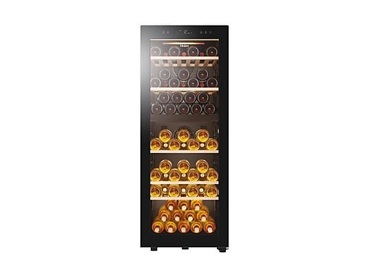 Cantinetta vino Haier Wine Bank 50 Series 5 HWS79GDG 79 bottiglie doppia temperatura nero classe G