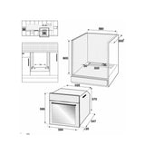Forno Beko BBIE11100B Elettrica Da Incasso Classe A 72 L Multifunzione Nero
