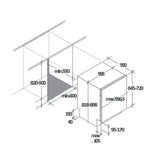 Lavastoviglie Candy CI 3E53L0W Rapido' Incasso, 13 coperti, Classe E, Connettività Controllo remoto avanzato e contenuti extra in App (Wi-Fi + BLE), 5 programmi