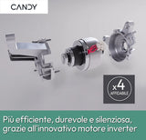 Asciugatrice CANDY RO EH8N3TE-S 8 Kg Classe C Pompa di Calore WiFi Bianca