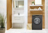 Lavatrice Candy Ultra Hygiene HE1584TWMBB6-S 8 Kg Frontale Motore Inverter Classe A