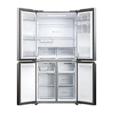 Haier Frigorifero Americano HCW58F18EWMP 4 Porte Cube 83 Serie 5 Platinum Inox Classe E