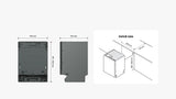 Lavastoviglie Samsung DW60BG850B00ET  da Incasso Serie 7 JetClean Classe D 14 C. 3CEST