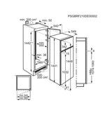 Frigorifero Electrolux ETS5LE14S Doppia Porta Incasso 144CM Classe E