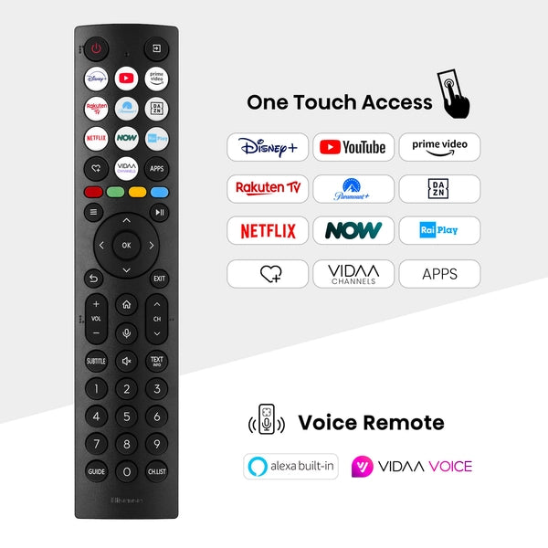 TV Hisense 50E79NQ QLED 4K Ultra HD 50" Dolby Atmos Wi-Fi
