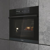 Forno Elettrico da Incasso Haier HWO60SM6B9BH 70 L Ventilato Multifunzione con Grill Pirolitico 60 cm Classe A+ Nero - I-Message Series 6