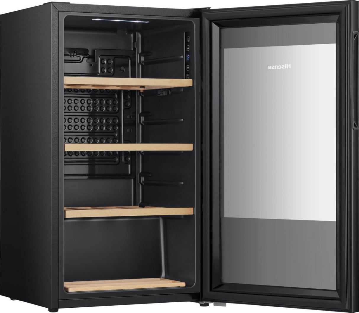 Cantinetta Vino Libera Installazione Hisense RW12D4NWG0 93 L Nero Classe G