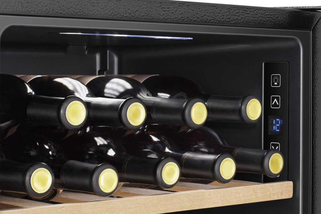 Cantinetta Vino Libera Installazione Hisense RW12D4NWG0 93 L Nero Classe G