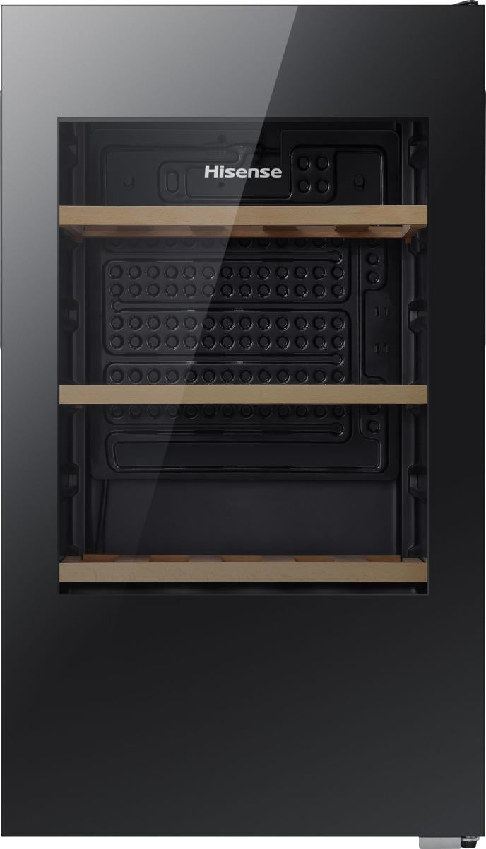 Cantinetta Vino Libera Installazione Hisense RW12D4NWG0 93 L Nero Classe G