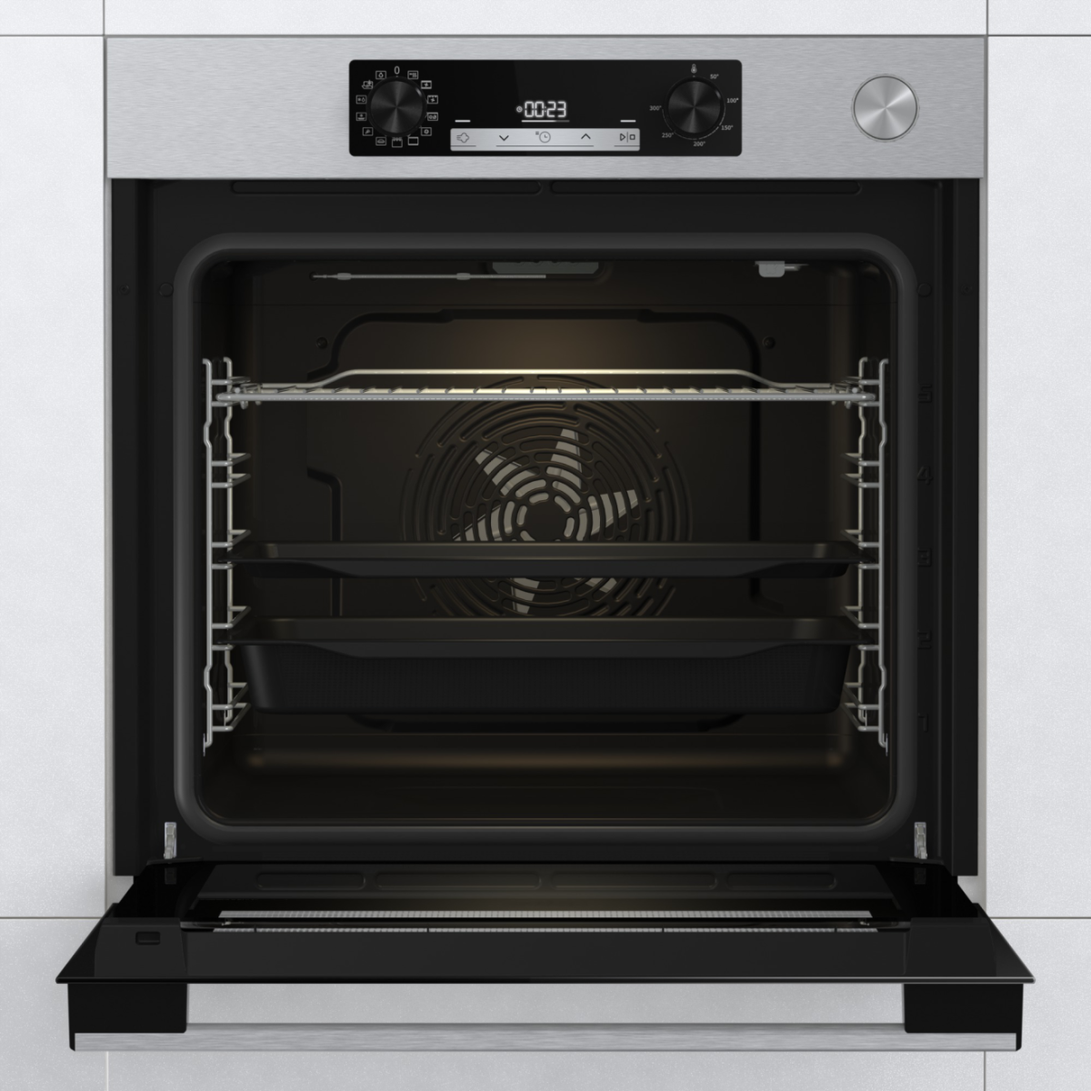 Forno Hisense BSA66211AX 77 L multifunzione Air Fry SteamClean incasso Classe A