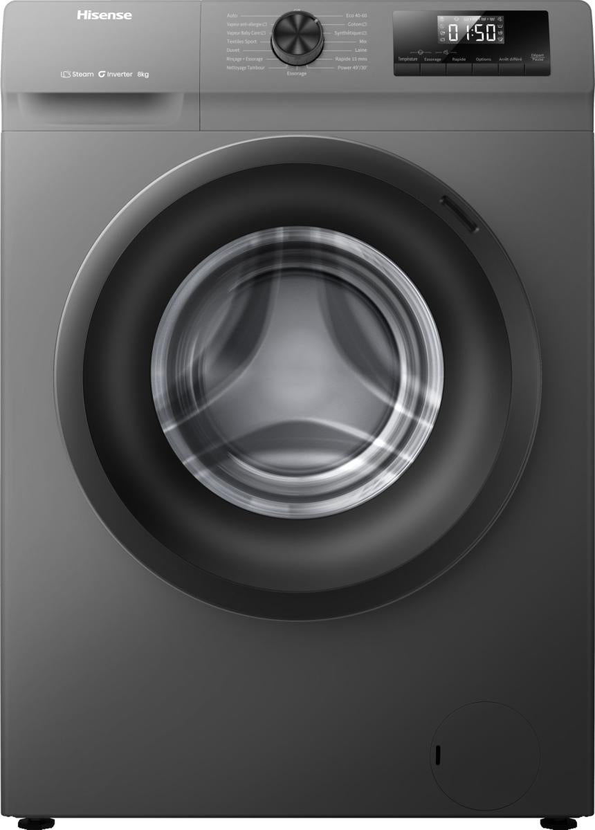 Lavatrice Hisense WF1Q8041BT 8 kg 1400 rpm Libera installazione Classe A