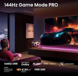 TV Hi-QLED Hisense 100E7Q PRO 100" 4K 144Hz Smart TV VIDAA Classe G/E