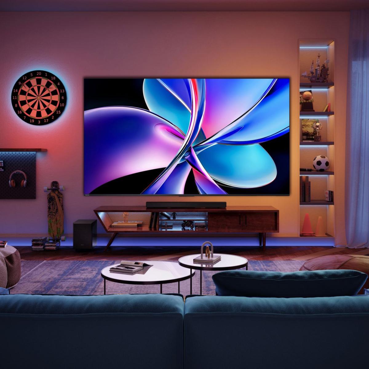 TV Hi-QLED Hisense 100E7Q PRO 100" 4K 144Hz Smart TV VIDAA Classe G/E