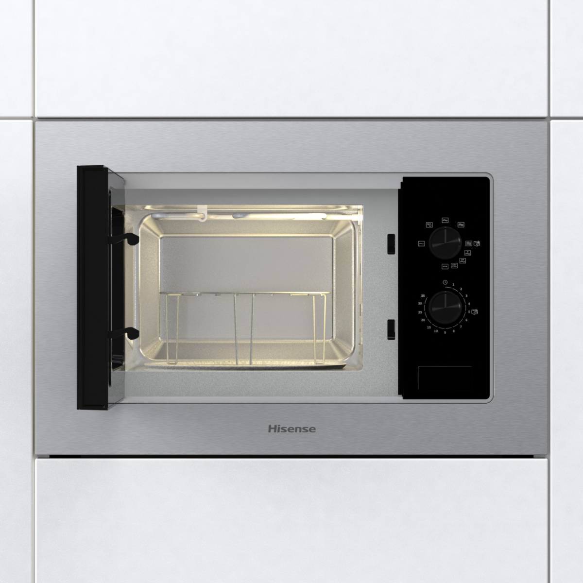 Forno a microonde Hisense BIM320G11X 20 l con grill Classe C