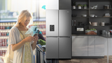 Frigorifero Quattro Porte Hisense RQ758N4SWSE 606 L Classe E Inox