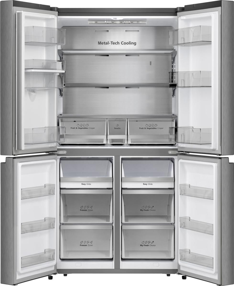 Frigorifero Quattro Porte Hisense RQ758N4SWSE 606 L Classe E Inox