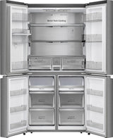 Frigorifero Quattro Porte Hisense RQ758N4SWSE 606 L Classe E Inox