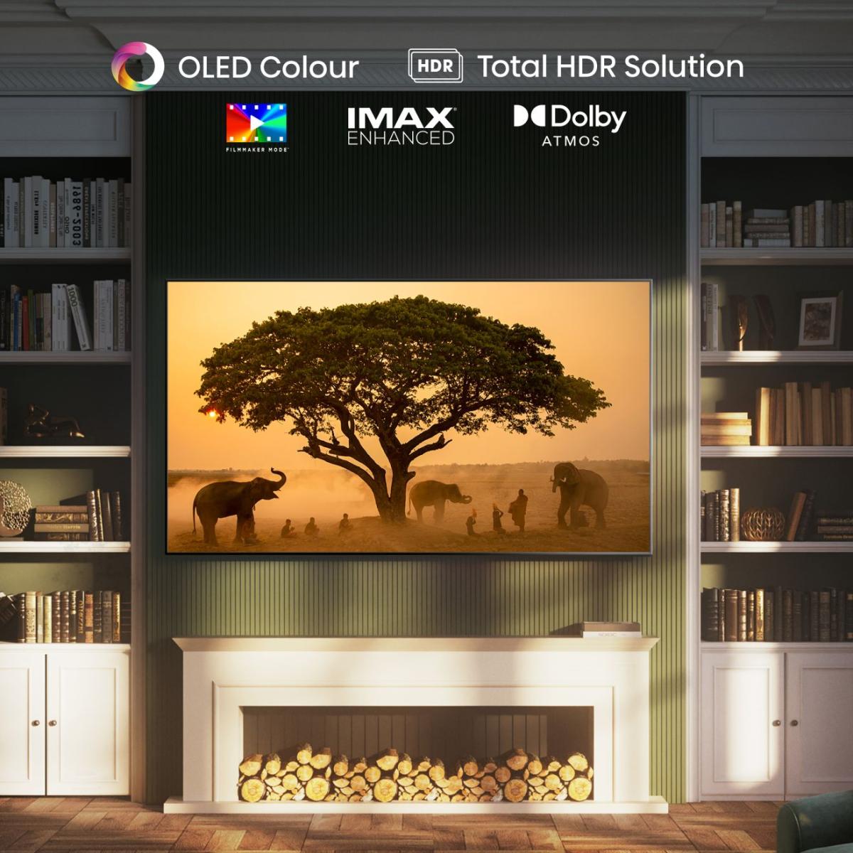 Smart TV Hisense 65A85N OLED 65" 4K 120Hz HDR Dolby Vision IQ F