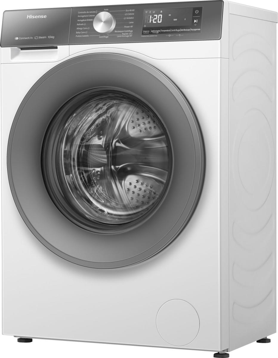 Lavasciuga Hisense WD3S9043BW7 9/6 Kg 1400 RPM Classe A-30%/D Wi-Fi