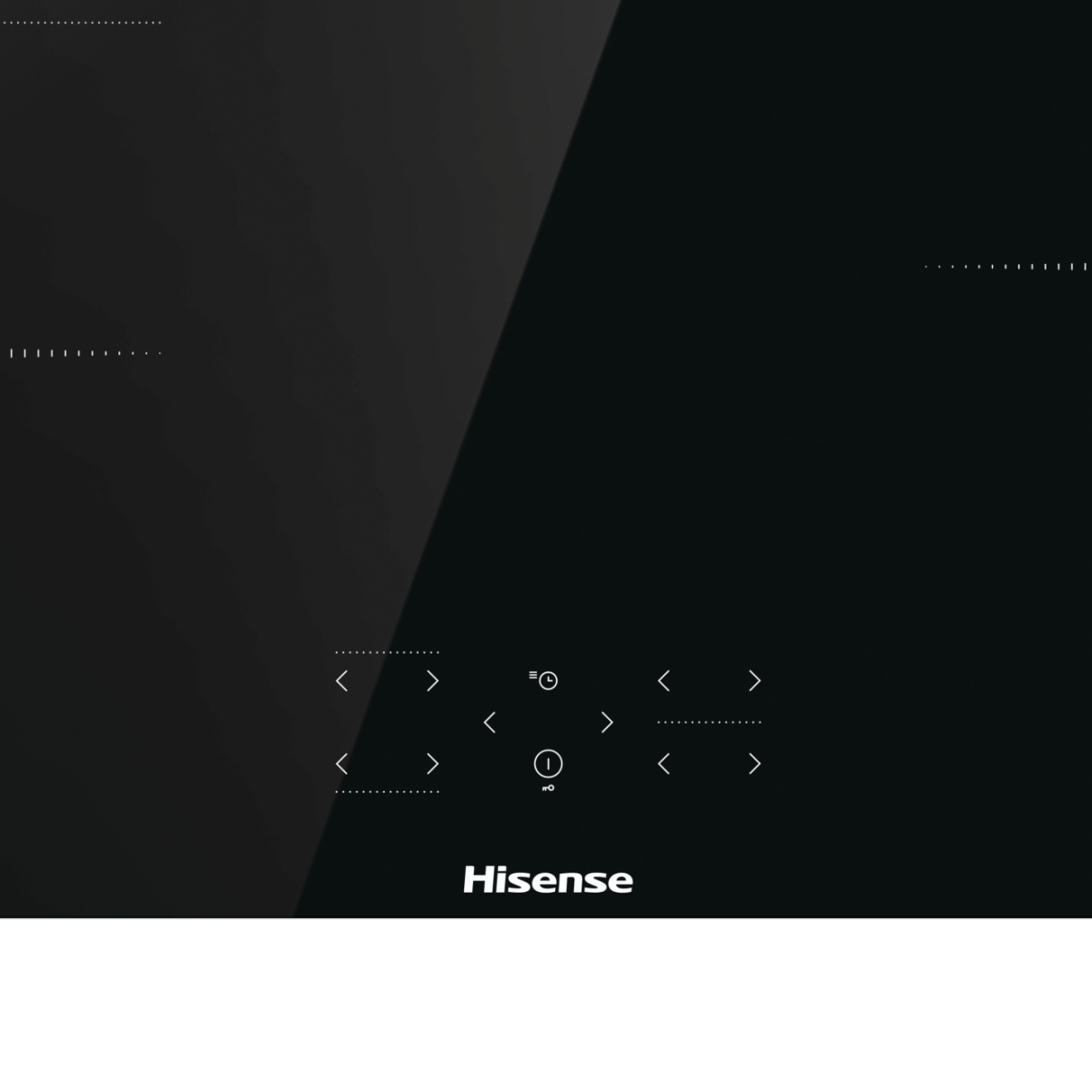 Piano cottura Hisense HI8421BSC Hi4 a induzione 80 cm – 4 zone, Connect Zone, Touch Control, Ebollizione rapida