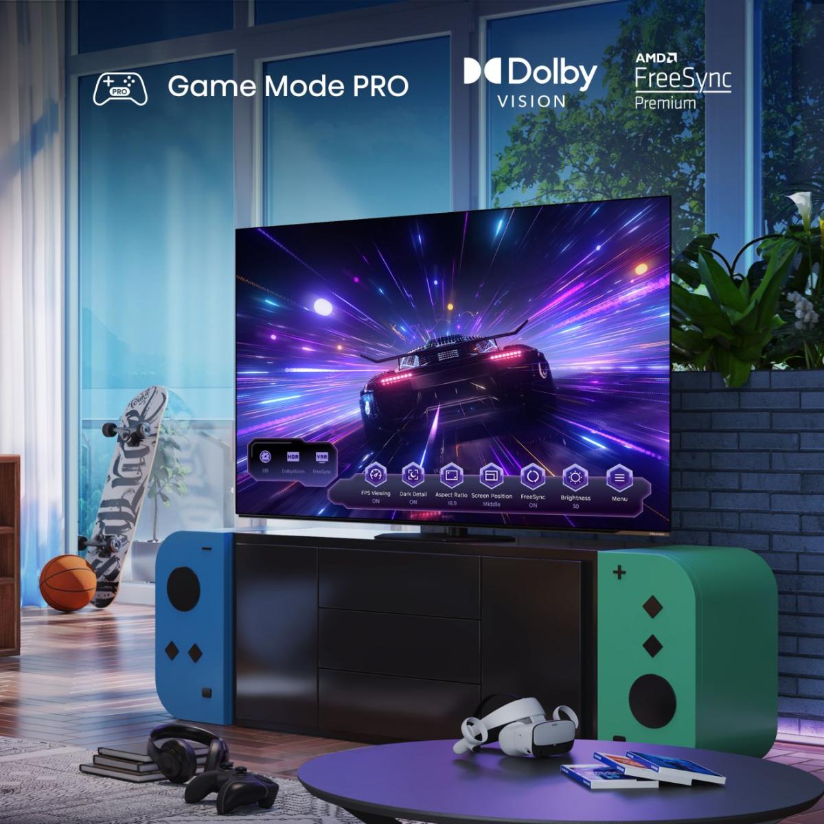 Smart TV Hisense 65A85N OLED 65" 4K 120Hz HDR Dolby Vision IQ F