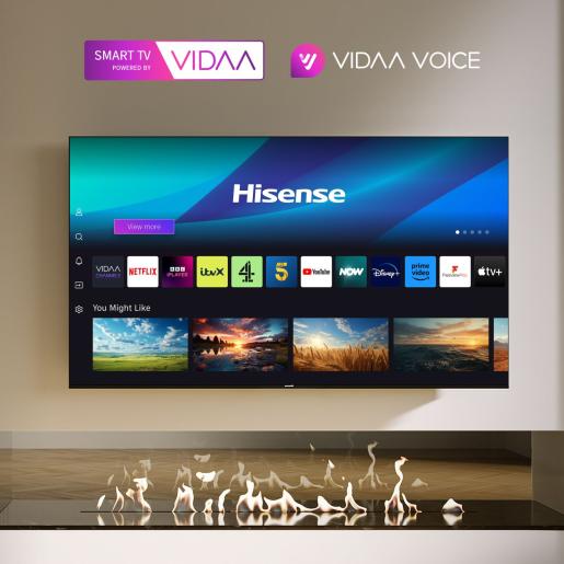 TV Hisense 32A59NQ 32" QLED FHD AI Smart Dolby Atmos Colori Quantum Dot