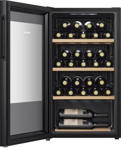 Cantinetta Hisense RW12D4NWG0 30 Bottiglie Nera Classe G