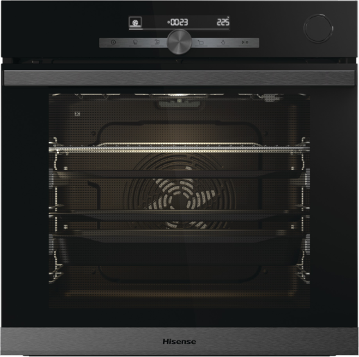 Forno Hisense Hi4 O643PG multifunzione 60x60 cm – Classe A+, Vapore, Pyrolytic, Icon Touch
