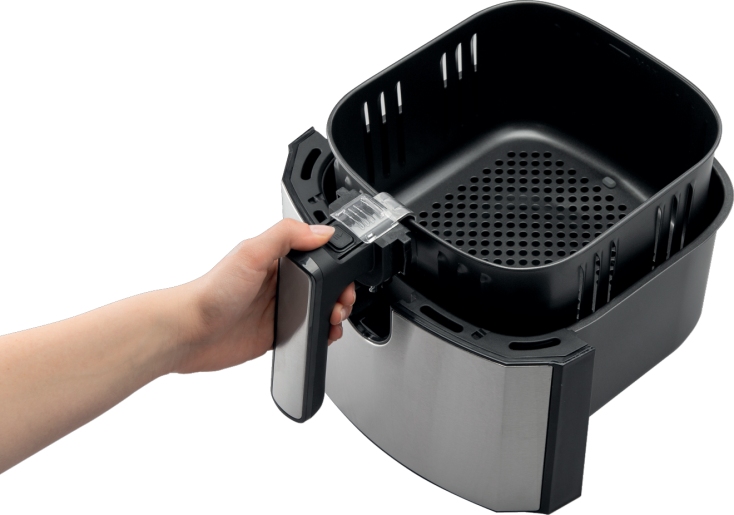 Friggitrice ad Aria Hisense H06AFBS1S3 1700W Capacità 5 lt 8 Programmi Preimpostati