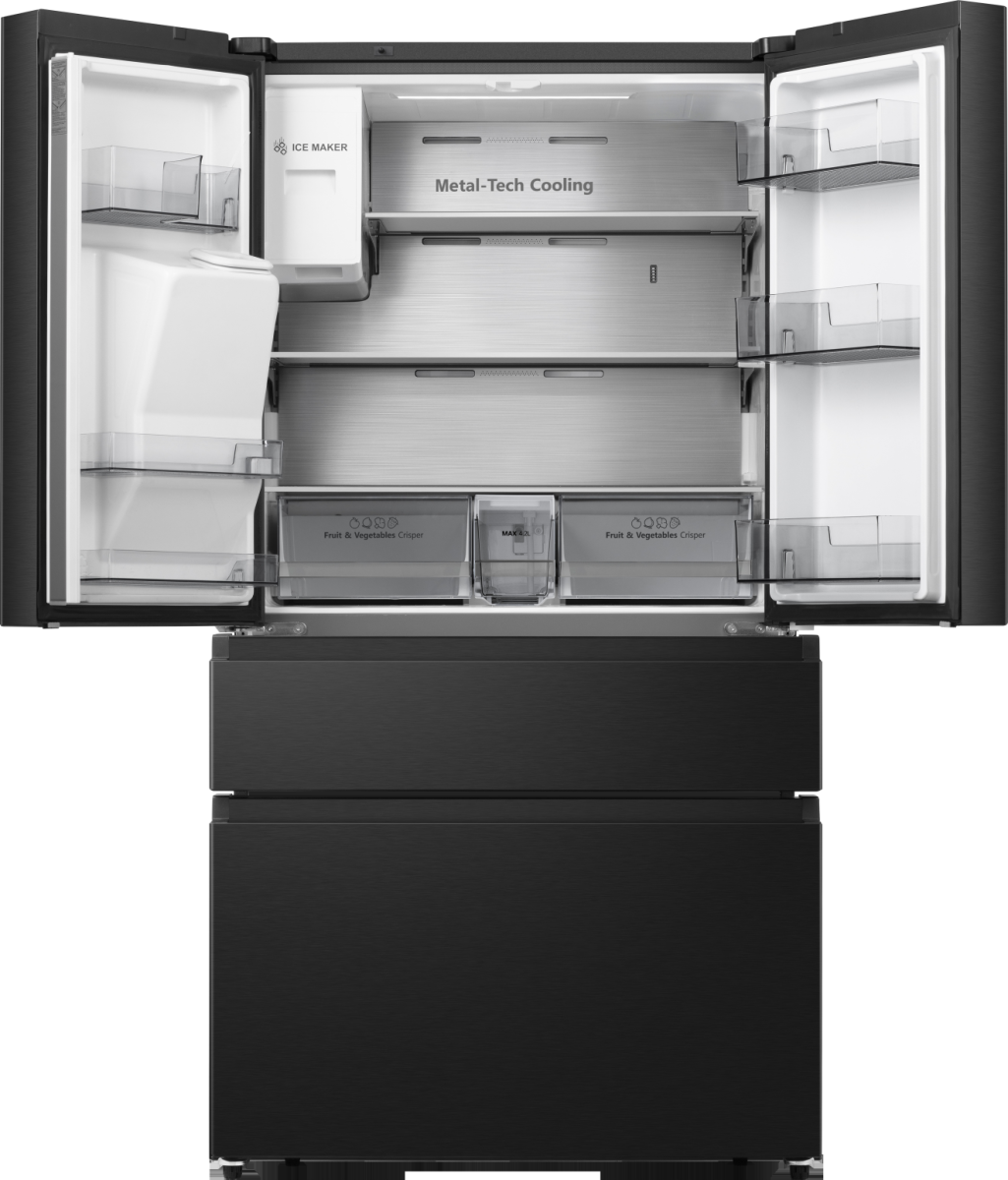 Frigorifero French Door Hisense RF728N4SAFE Total No Frost 560 L Classe E Nero