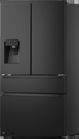Frigorifero French Door Hisense RF728N4SAFE Total No Frost 560 L Classe E Nero