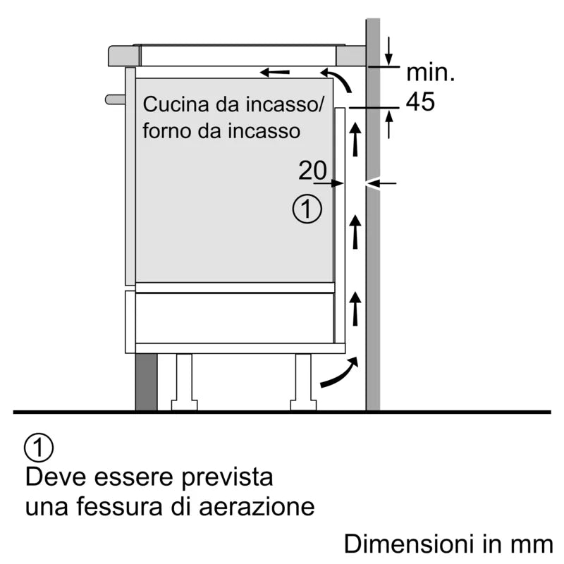 Piano Cottura Induzione Bosch PVS611BB6E 4 Zone Colore Nero