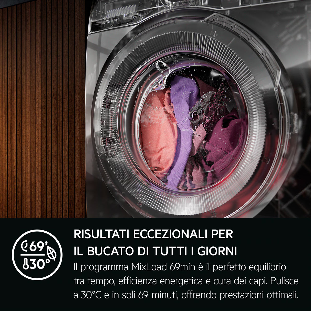 Lavatrice AEG LR6FG94 Carica Frontale 9KG Classe A Motore Inverter 1400giri
