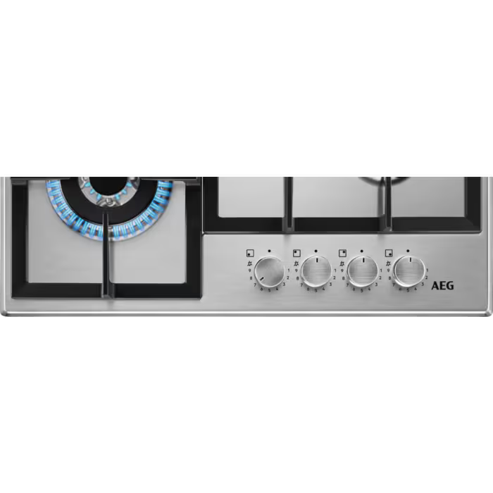 Piano Cottura a Gas Electrolux HGB64400SM 60 cm 4 Fuochi Inox Slim Line