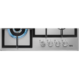 Piano Cottura a Gas Electrolux HGB64400SM 60 cm 4 Fuochi Inox Slim Line