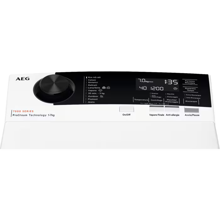 Lavatrice AEG LTR7E37S Carica dall'alto Classe A 7Kg 1300 giri Prosteam