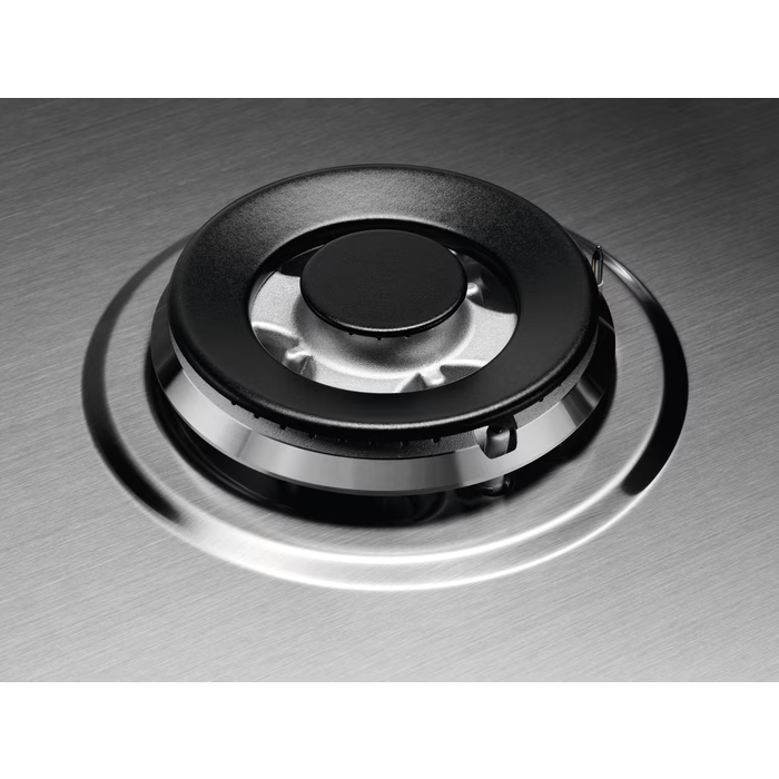 Piano Cottura A Gas Aeg HGB64400SM 60Cm 4 Fuochi Acciaio Inox