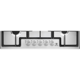 Piano Cottura A Gas Electrolux EGS75362X 75Cm 5 Fuochi Inox