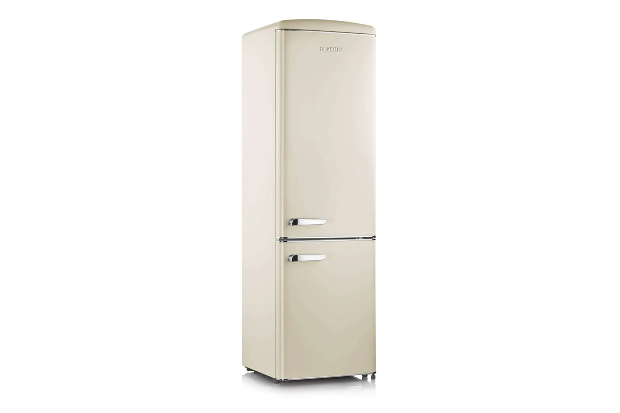 Frigorifero combinato SEVERIN RKG 8919 181 cm 244 L retrò crema Classe D