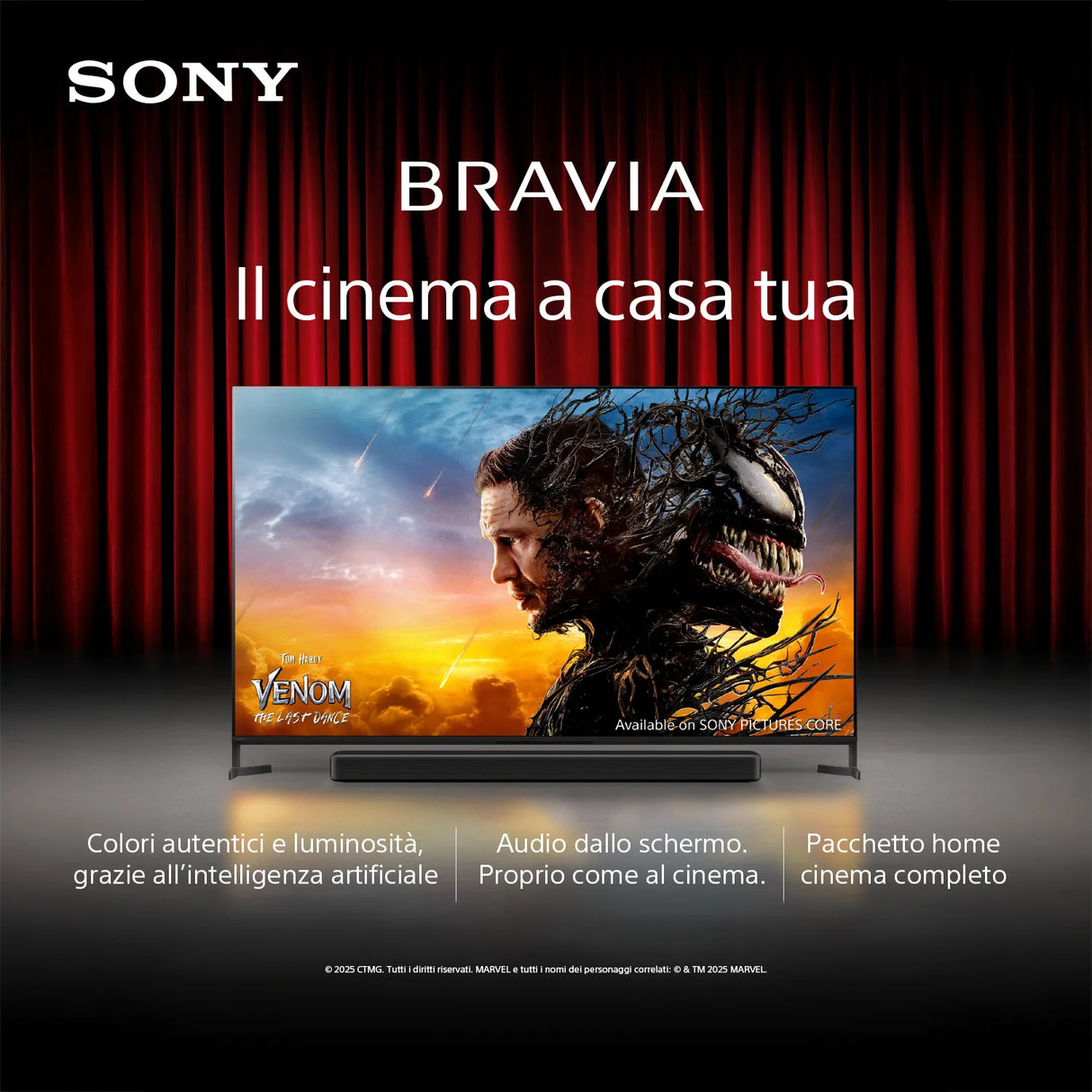 TV Sony K65XR8M25B.CEI Google TV 65" 4K Ultra HD Display OLED