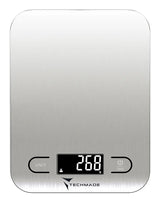 Bilancia Digitale Pesa Alimenti Techmade TM-KT630LB Peso Max 5 Kg Bluetooth