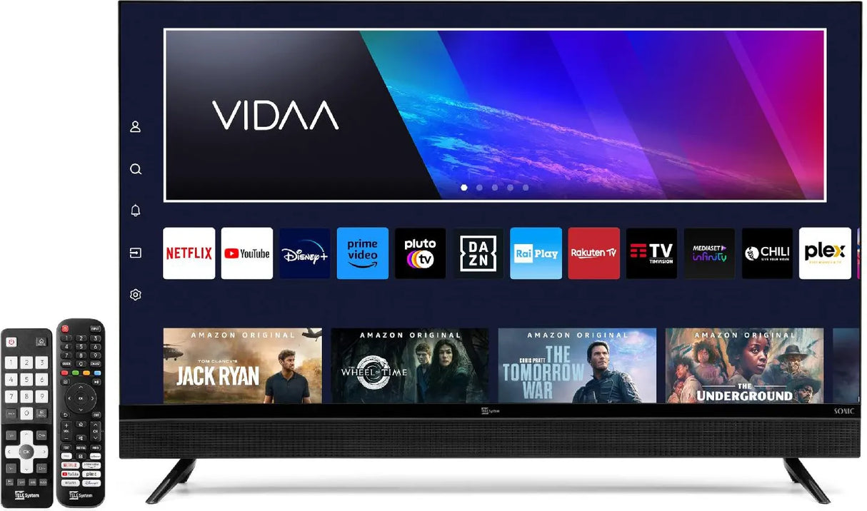 TV Telesystem SONIC43QLEDSMV14 QLED 43" Ultra HD Smart TV Vidaa