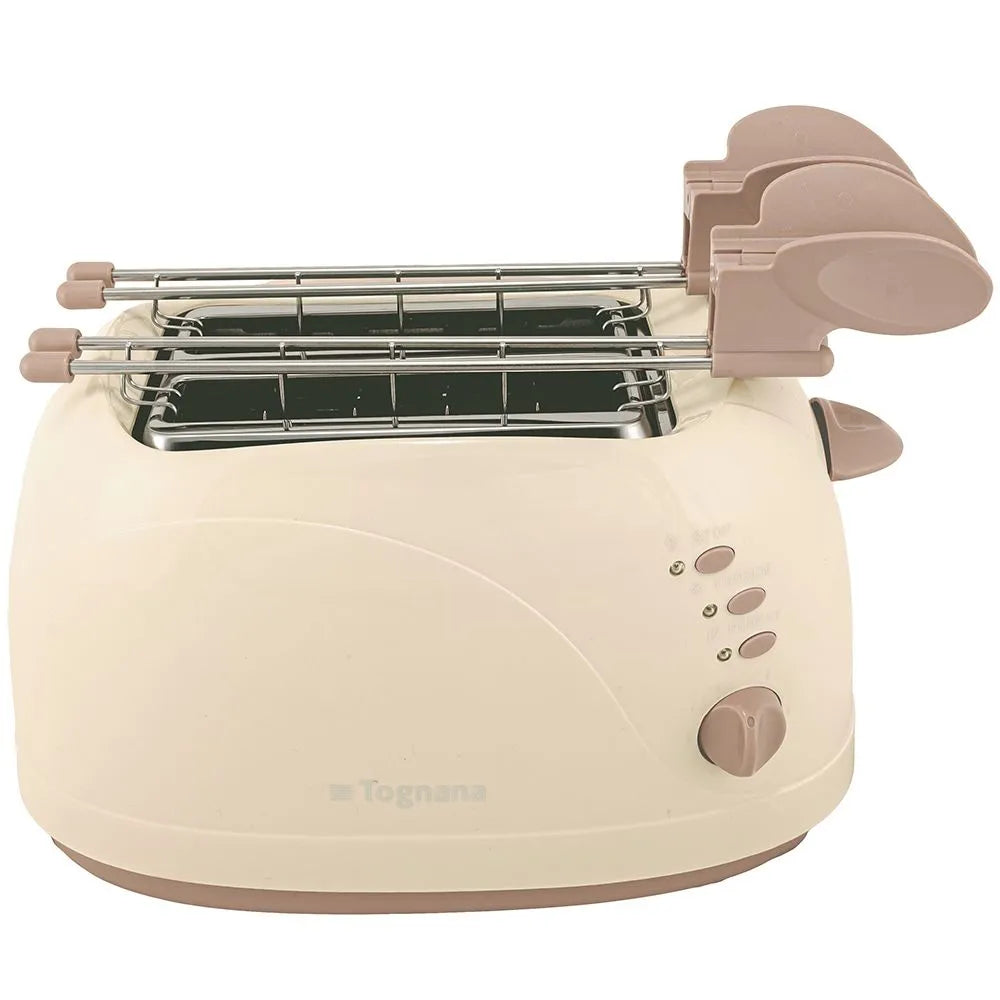 Tostapane Tognana D2DTN03IRCHA Pinze 750W Color Champagne