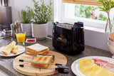 Tostapane Philips HD2583/90 600W 2 Slot 8 Fette di Pane Nero