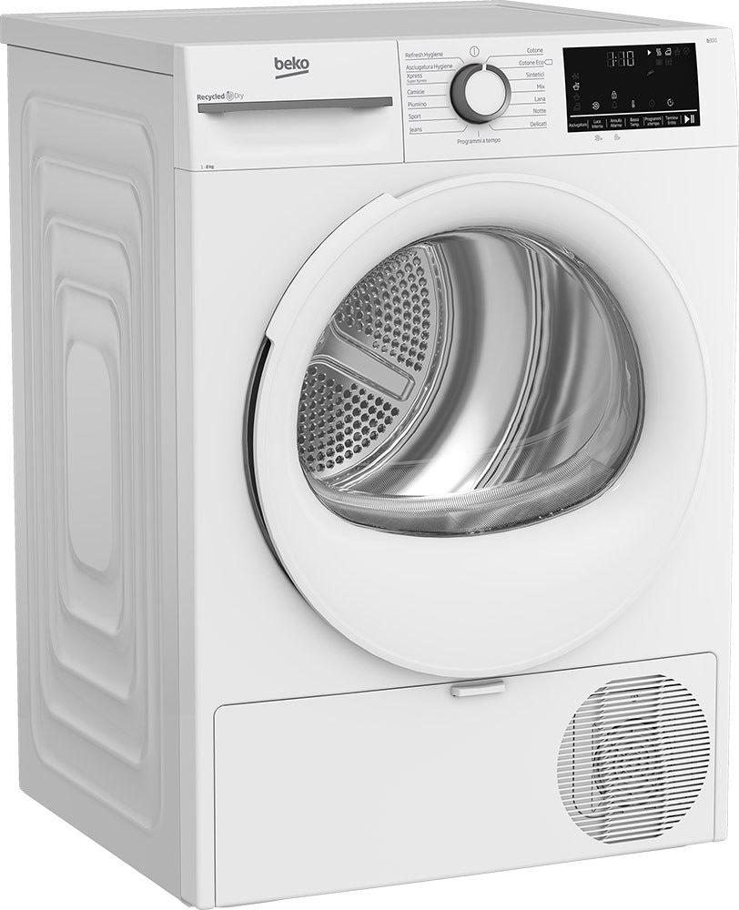 Asciugatrice Beko BMT481WI_IT Capacità 8KG Classe C Motore Inverter