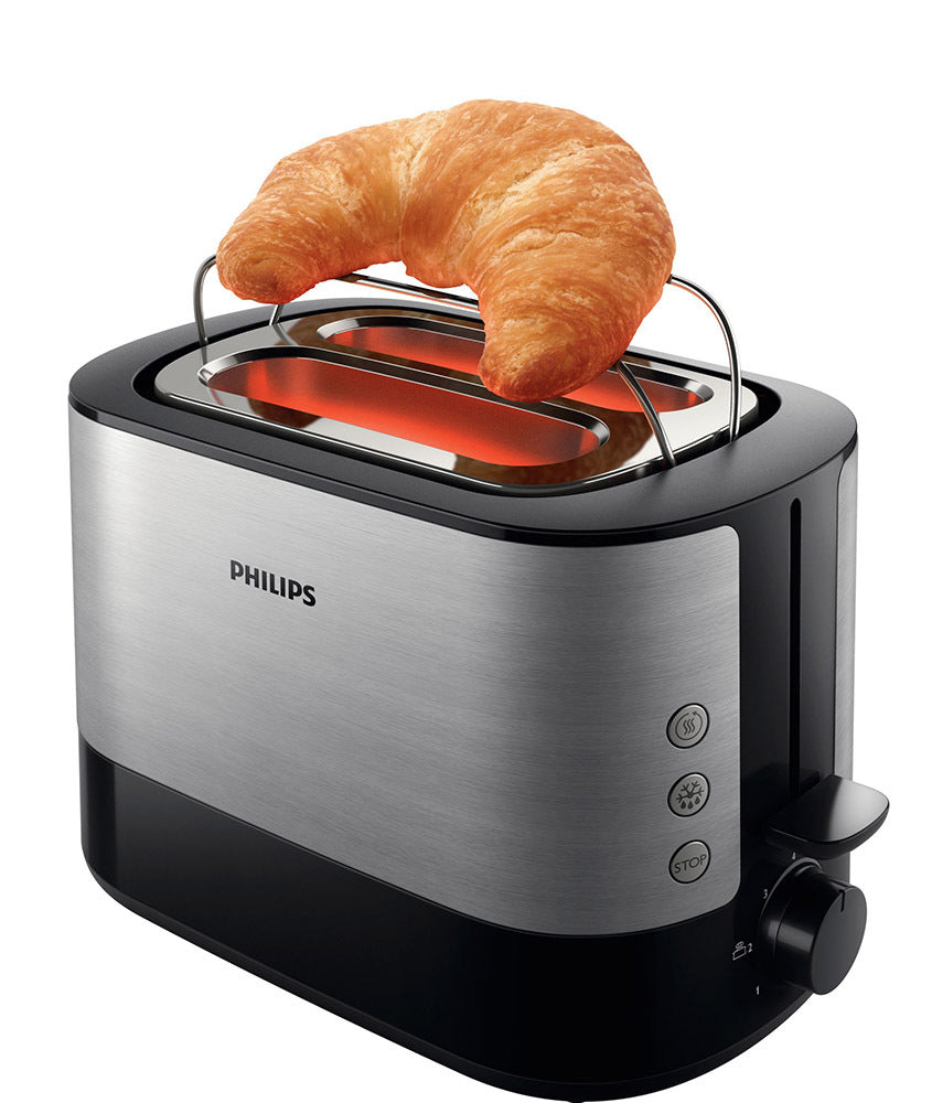 Tostapane Philips HD2639/90 Pinze 1000W Acciaio Inox