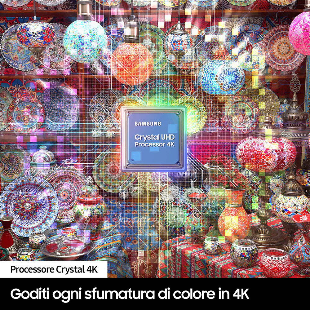 TV Samsung UE75DU8070UXZT Smart TV 75" Wi-Fi Crystal UHD 4K